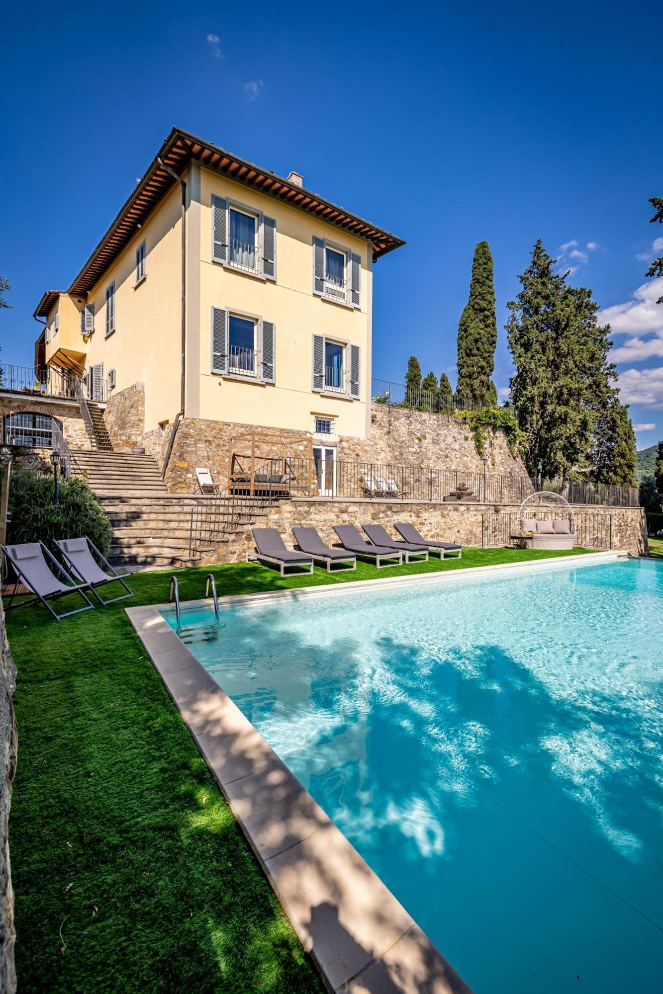 Luxury Villa Tolomei Gucci With Spa San Jacopo al Girone 外观 照片